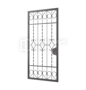 Тамбурная внутренняя дверь с замком на выбор для дачи по акции ТДР-3-99